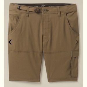 PrAna stretch Zion shorts. Color: dark mud size L 30Wx12L. Worn 3 times
